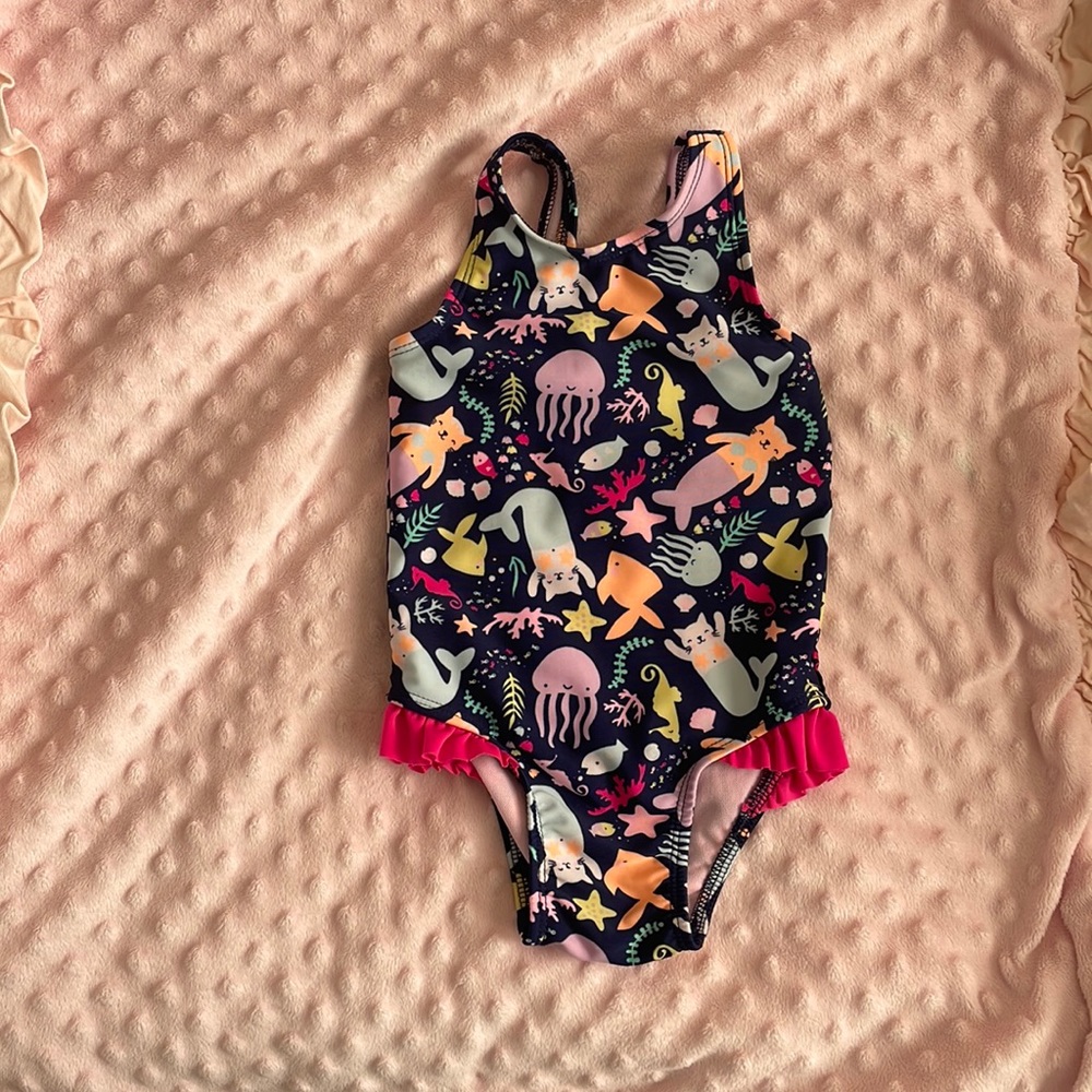 Cat & Jack Baby Girl Swimsuit